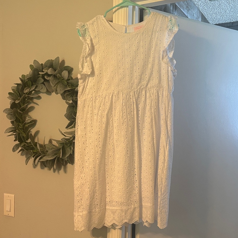 Women’s White Eyelet Dress